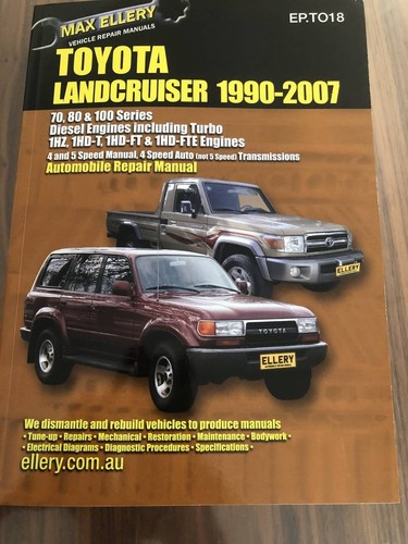 Land cruiser engine 1hz 1hdt - 1hz,